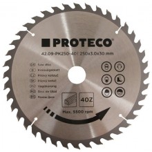 Pilový kotouč SK 250 X 3.0 X 30 40Z + redukce 30/20 mm