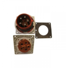 Konektor rovné desky 63A/400V 3P+N+E IP67 (90)