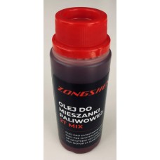 Olej pro dvoutaktní motory ZONGSHEN 2T 0,1L ČERVENÝ