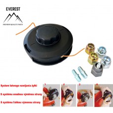 STRUNOVÁ HLAVA POLOAUTOMATICKÁ 130mm PRO 10x1.25Z EVEREST