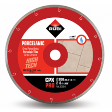 RUBI kotouč diamantový pro slinutou keramiku J-SLOT CPX 200 PRO