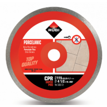 RUBI kotouč kontinuální pro slinutou keramiku CPR 115 SUPERPRO