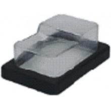 Rameček + slida na vypínač Tripus  306P202.02, 306P201.02