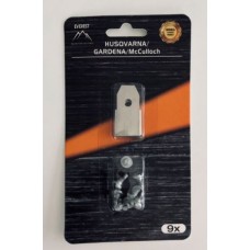 NŮŽ ROBOTICKÝCH SEKAČEK HUSQVARNA GARDENA 35mm - SADA 9 ks EVEREST A.35