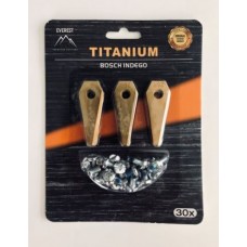 NŮŽ ROBOTICKÝCH SEKAČEK BOSCH TYTAN - SADA 30 ks EVEREST A.49