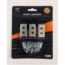 NŮŽ ROBOTICKÝCH SEKAČEK WORX NAC - SADA 30 ks EVEREST A.36